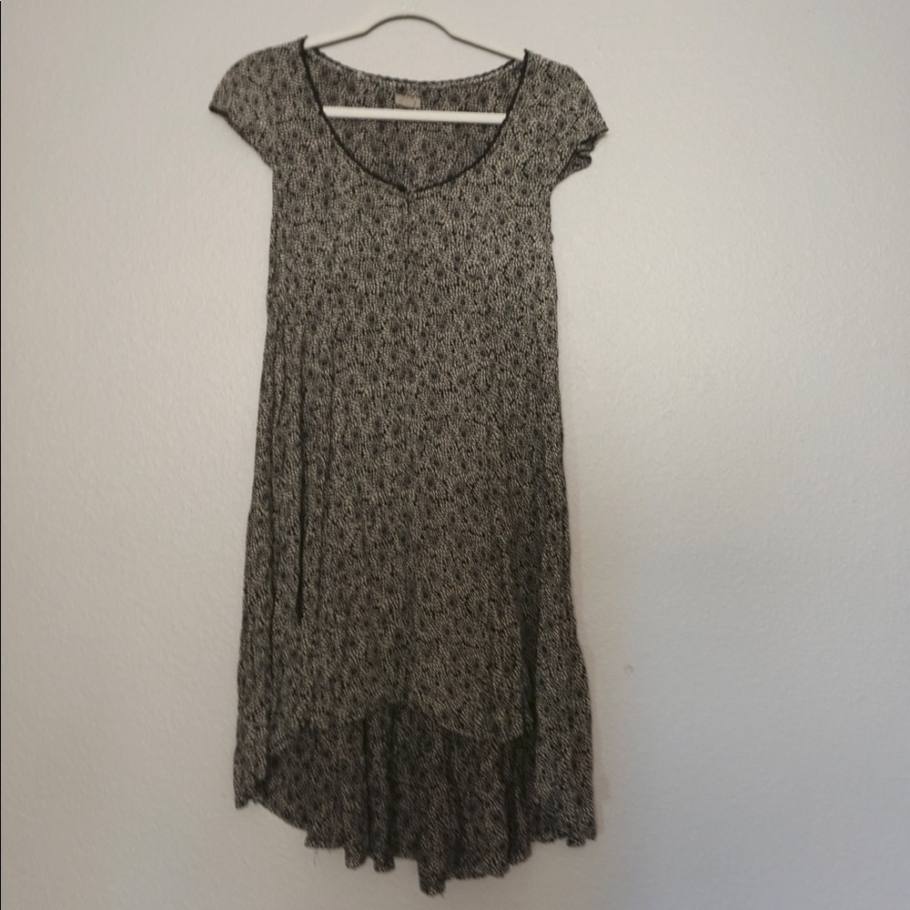 Ecoté hi-lo dress